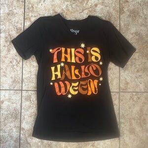 Black Halloween Graphic T-Shirt